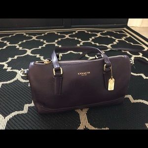 Coach purple crossbody bag